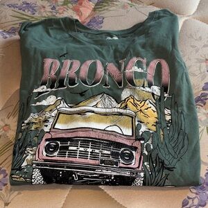 Maurices Bronco Graphic Tee Women’s Plus Size 2X Shirt